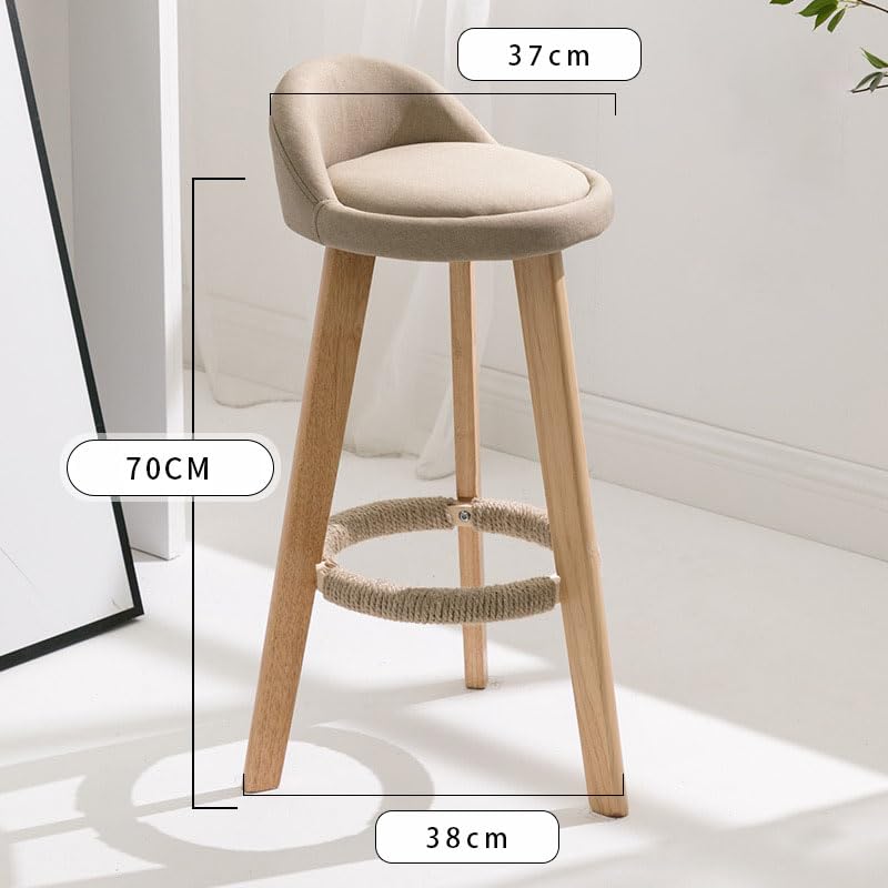 Amazon｜スツール バースツール 木製 70cm ハイ カウンターチェア 原木